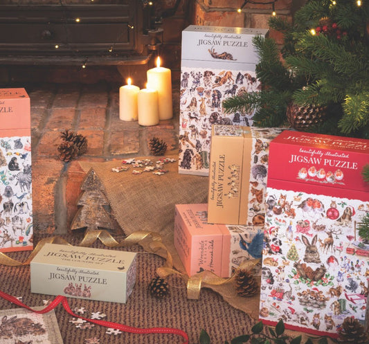 WRENDALE JIGSAW PUZZLE - THE COUNTRY SET CHRISTMAS