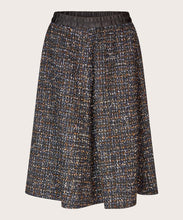 Load image into Gallery viewer, SHONDA SKIRT - BLACK BOUCLE  MIX