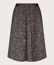 Load image into Gallery viewer, SHONDA SKIRT - BLACK BOUCLE  MIX