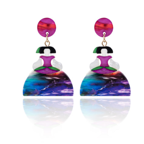 SPANISH LADY IN DRESS EARRINGS