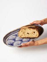 Load image into Gallery viewer, CARAVAN LARGE PLATTER INDIGO