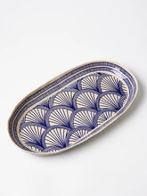 Load image into Gallery viewer, CARAVAN LARGE PLATTER INDIGO