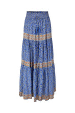 Load image into Gallery viewer, DIAMOND MAXI SKIRT - BLUE