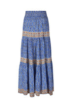 Load image into Gallery viewer, DIAMOND MAXI SKIRT - BLUE