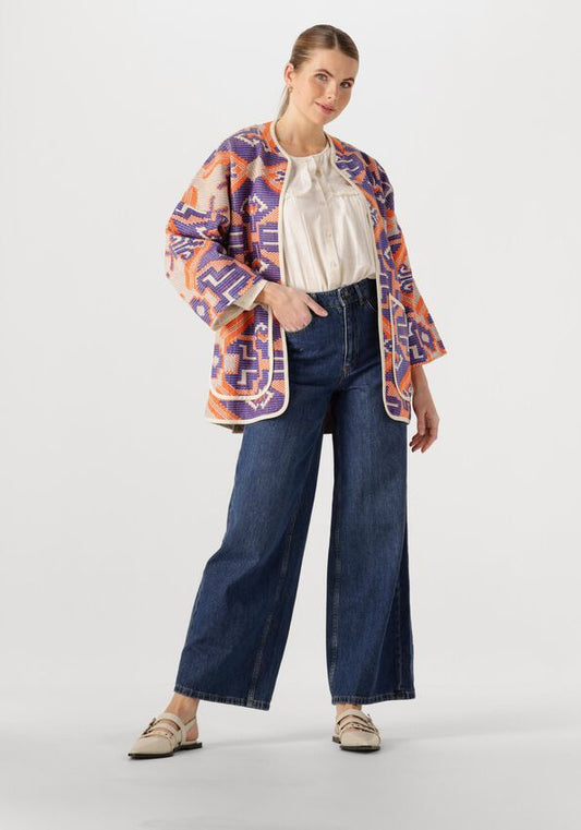LULU JACKET 3/4 SLEEVE - ORANGE