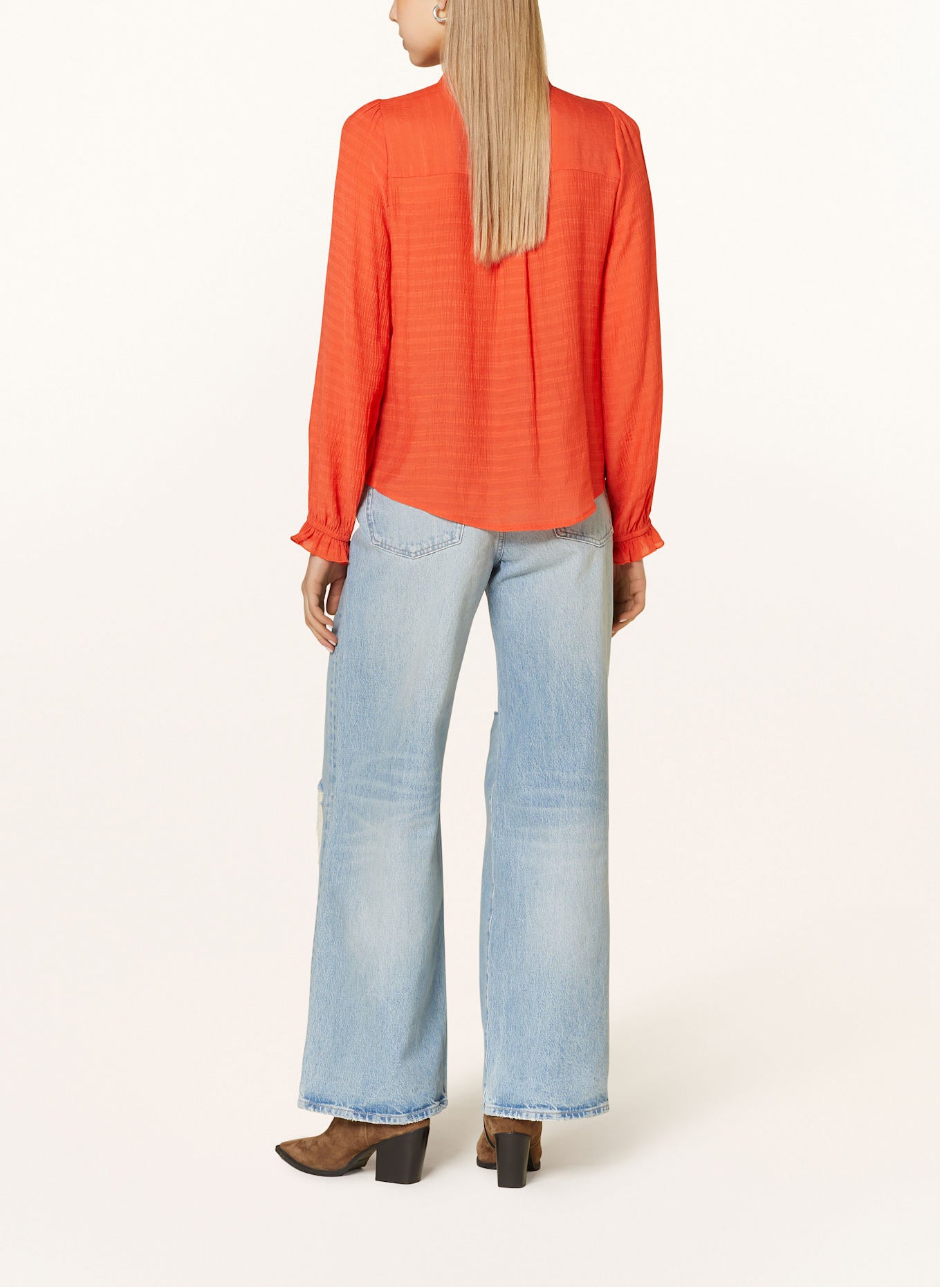 ARIEL SHIRT LONG SLEEVE - CORAL