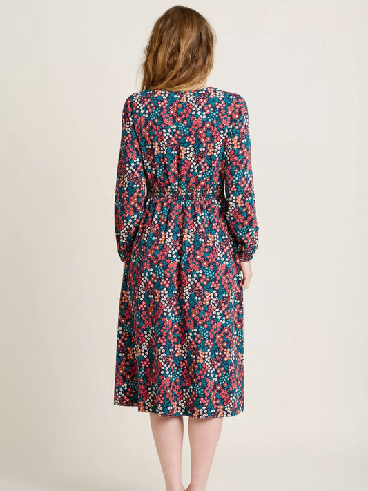 DITSY MIDI DRESS