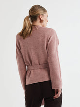 Load image into Gallery viewer, LOFTY WRAP CARDI - BLUSH