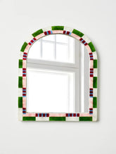Load image into Gallery viewer, BLOOM NOUVEAU CHECK MIRROR