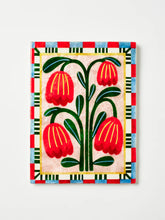 Load image into Gallery viewer, BLOOM NOUVEAU RED RECTANGLE