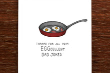 Load image into Gallery viewer, EGGCELLENT DAD CARD