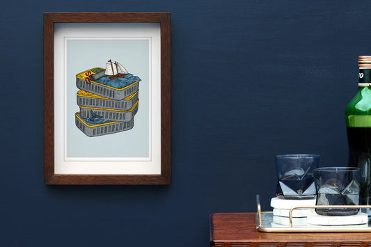 ART PRINT - SARDINE TIN