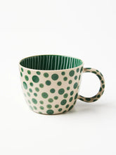Load image into Gallery viewer, CHINO MUG GREEN SPOT - SET 2