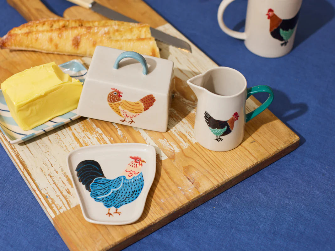 COOP WONKY WONKY BARN BLUE PLATE