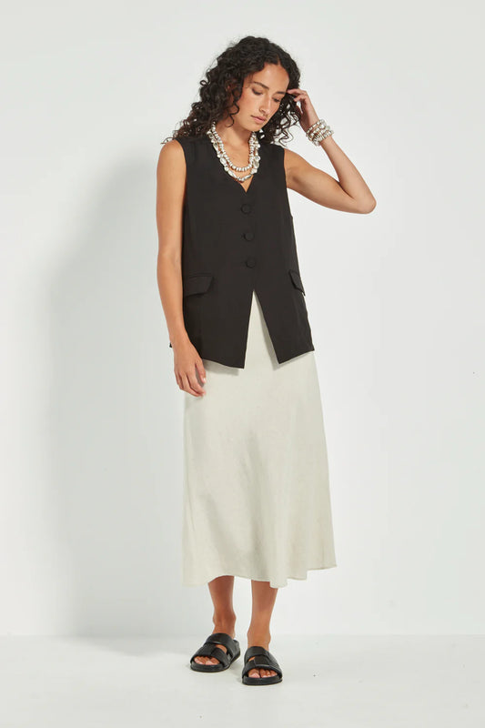 ISLA SKIRT - CASHEW