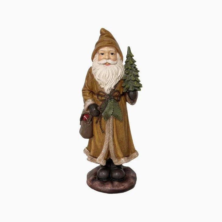TRADITIONAL SANTA WITH TREE