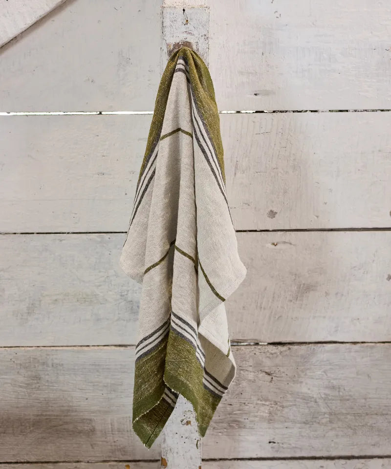 SELVEDGE EDGE LINEN TEA TOWEL