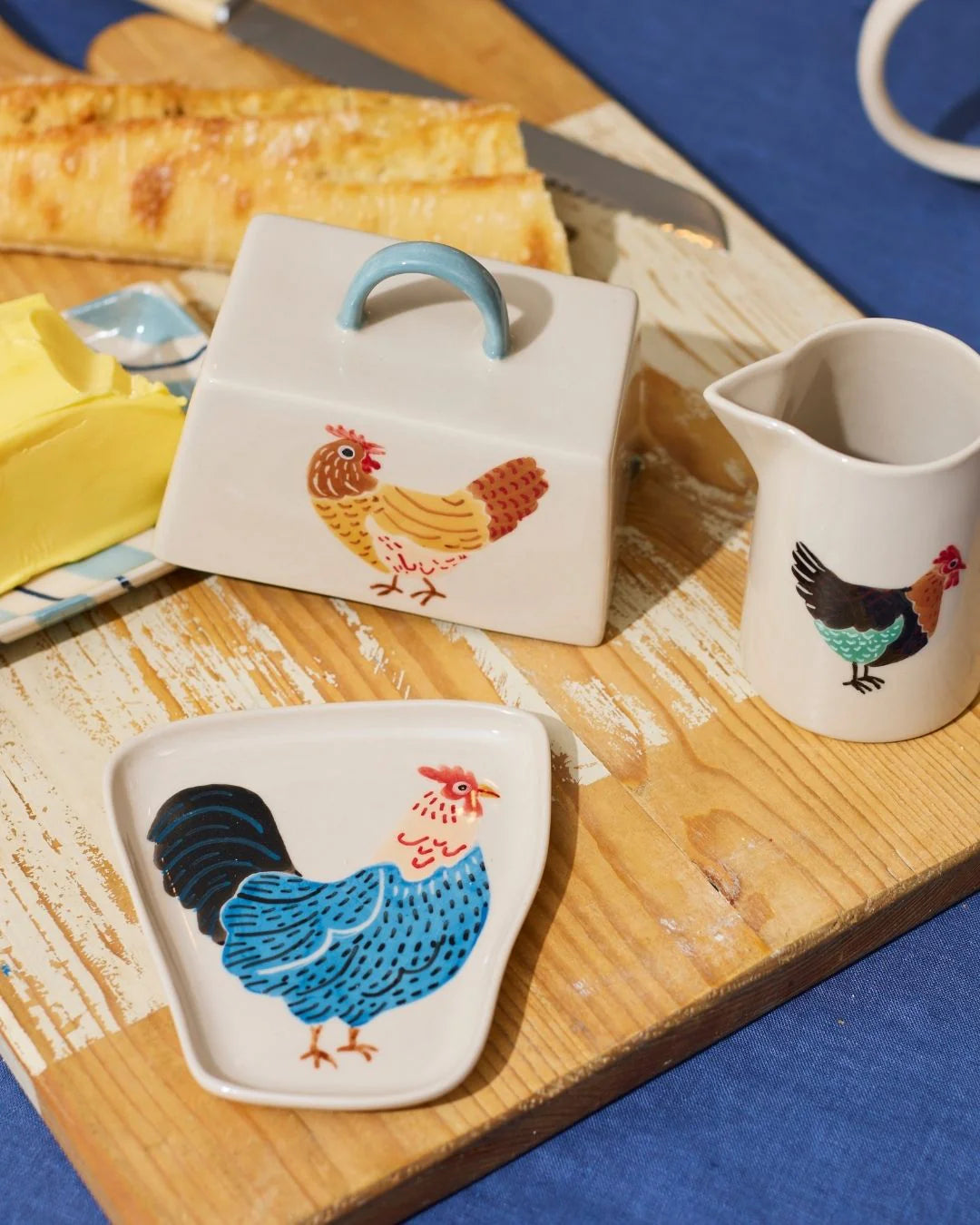 COOP BUTTER DISH