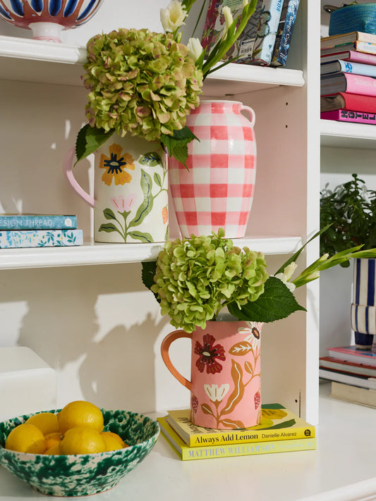 MEADOW JUG PINK