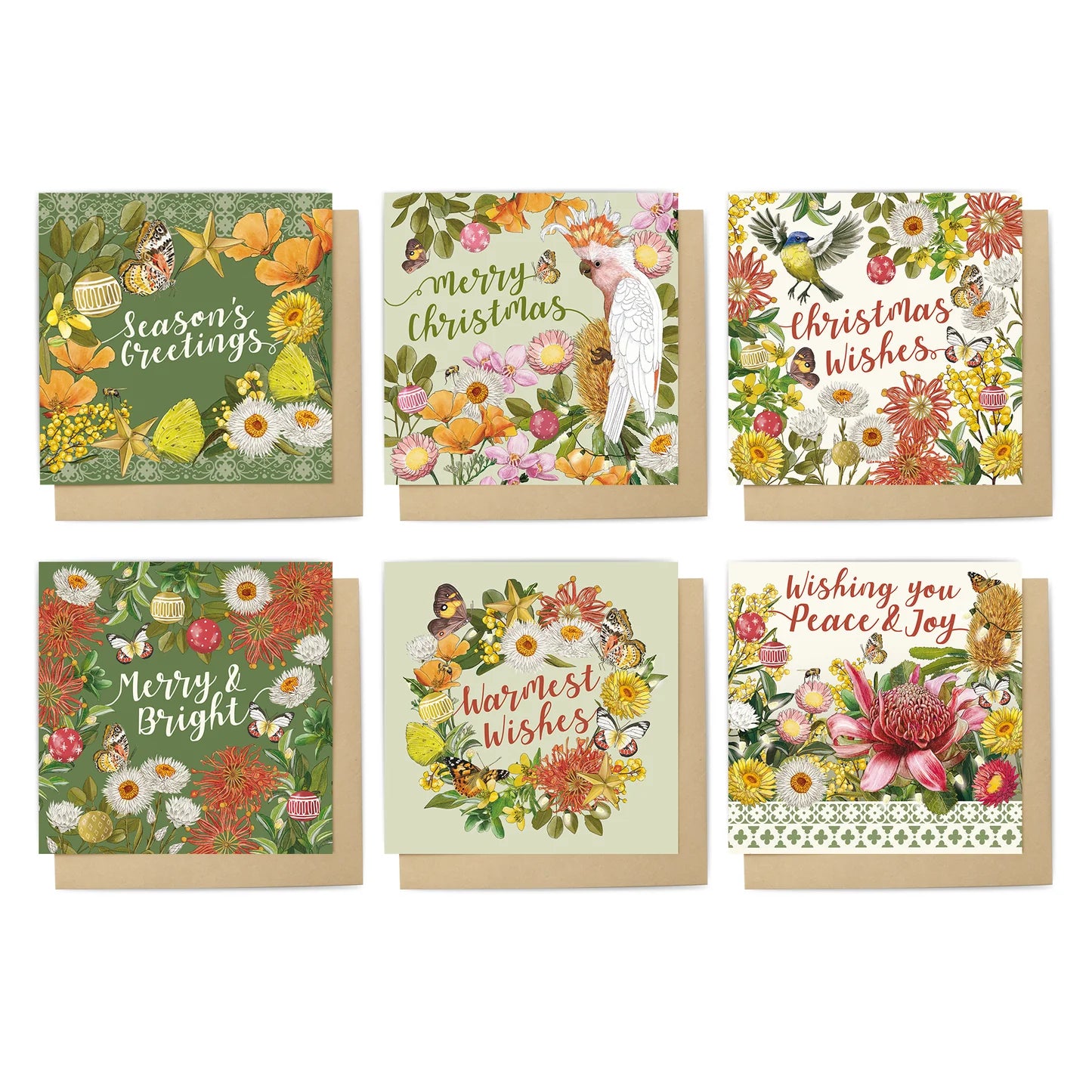 GREETING CARD BOX SET BOTANICAL BLOOMS