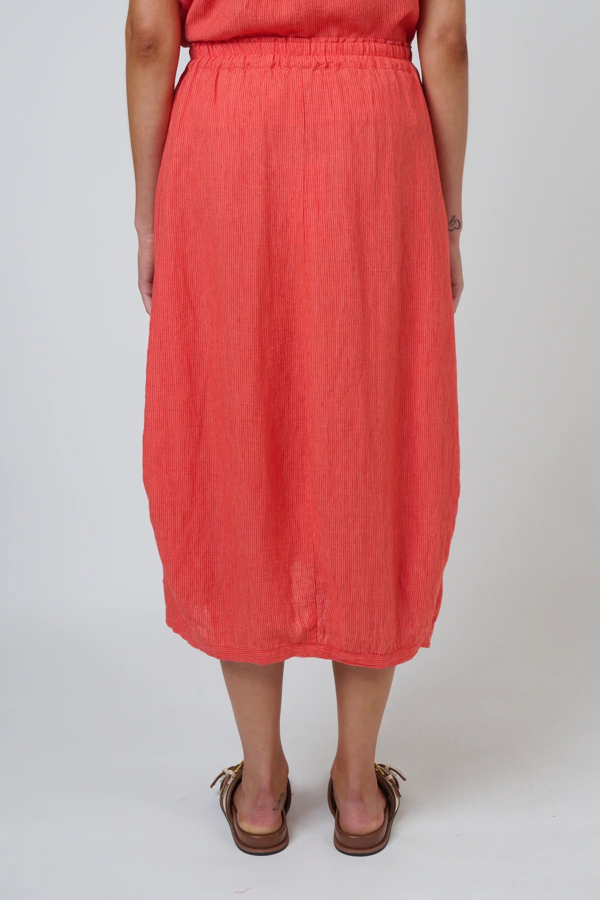 LINEN SKIRT - SUNSET STRIP