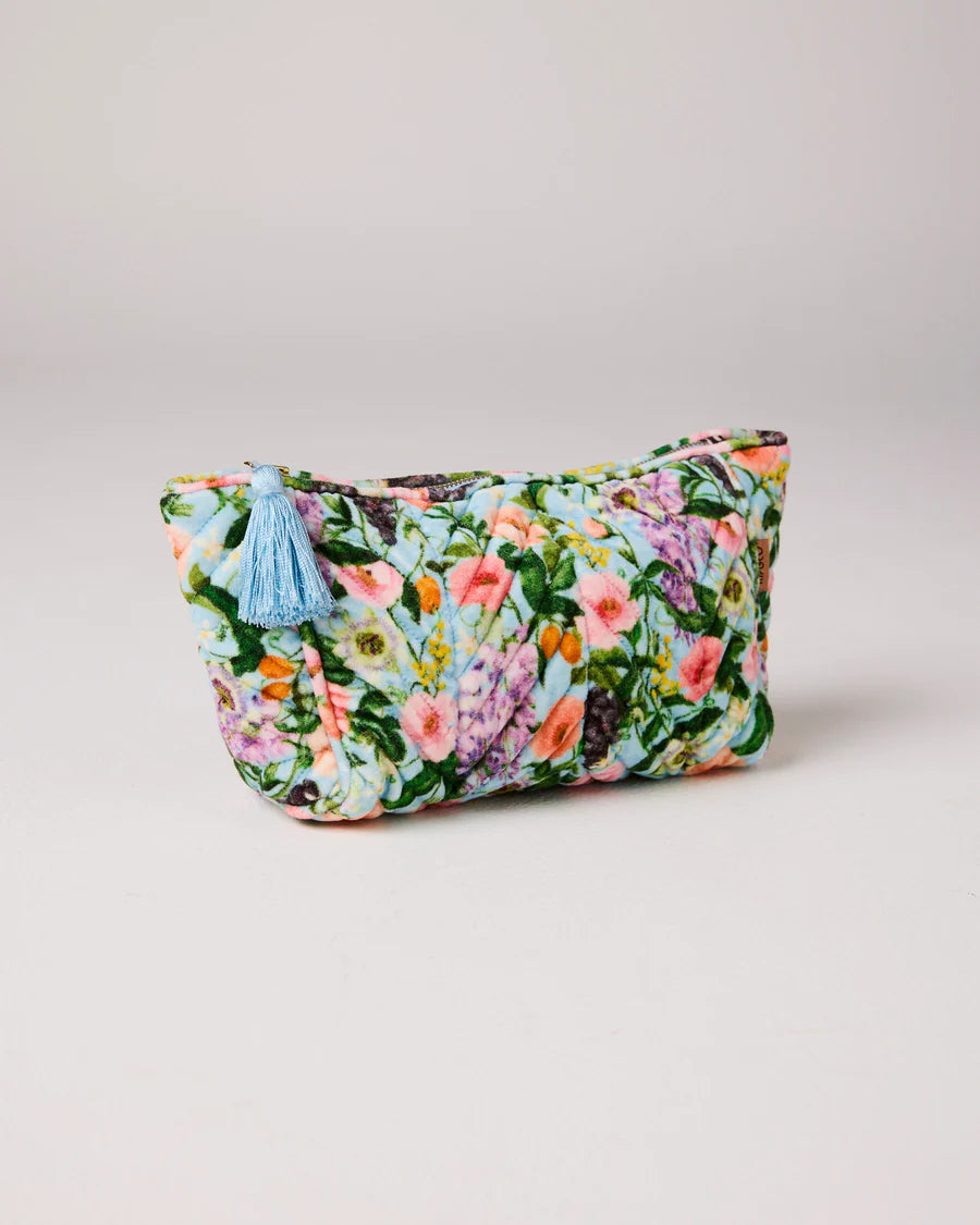 VELVET TOILETRY BAG