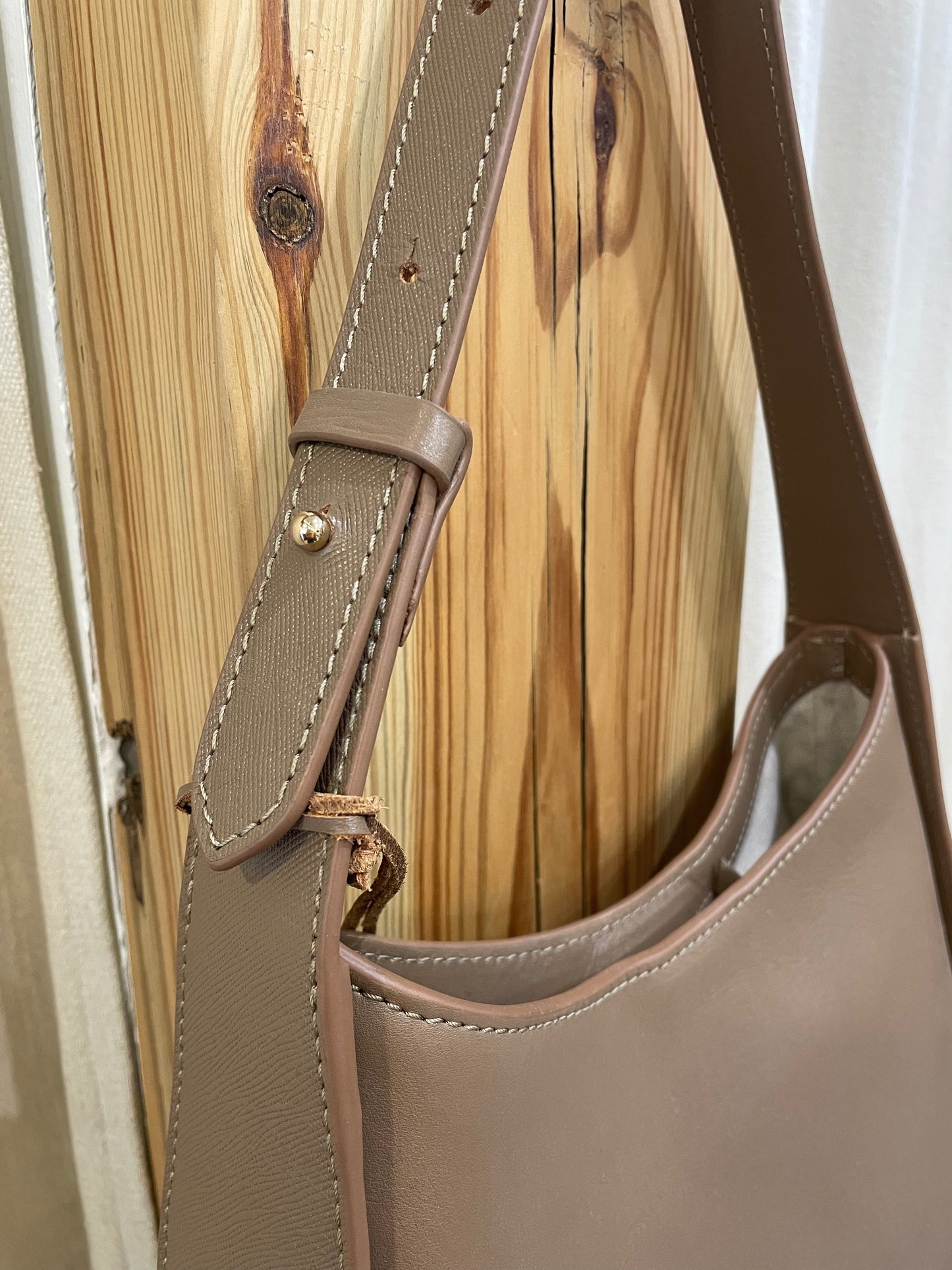 AREZZO SHOULDER BAG - MUSHROOM