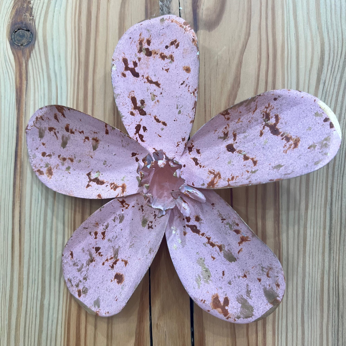 PASTEL METAL FLOWERS - LARGE