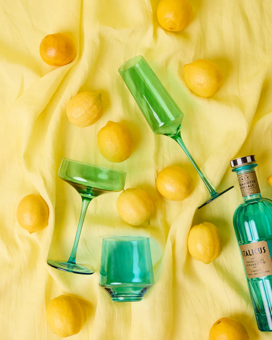 PISTACHIO CRUSH MARGARITA GLASS 2P SET