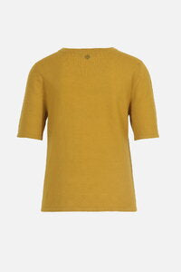 SHORT SLEEVE YELLOW PULLOVER