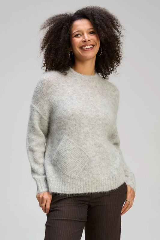 ALPACA JUMPER - MARLE GREY