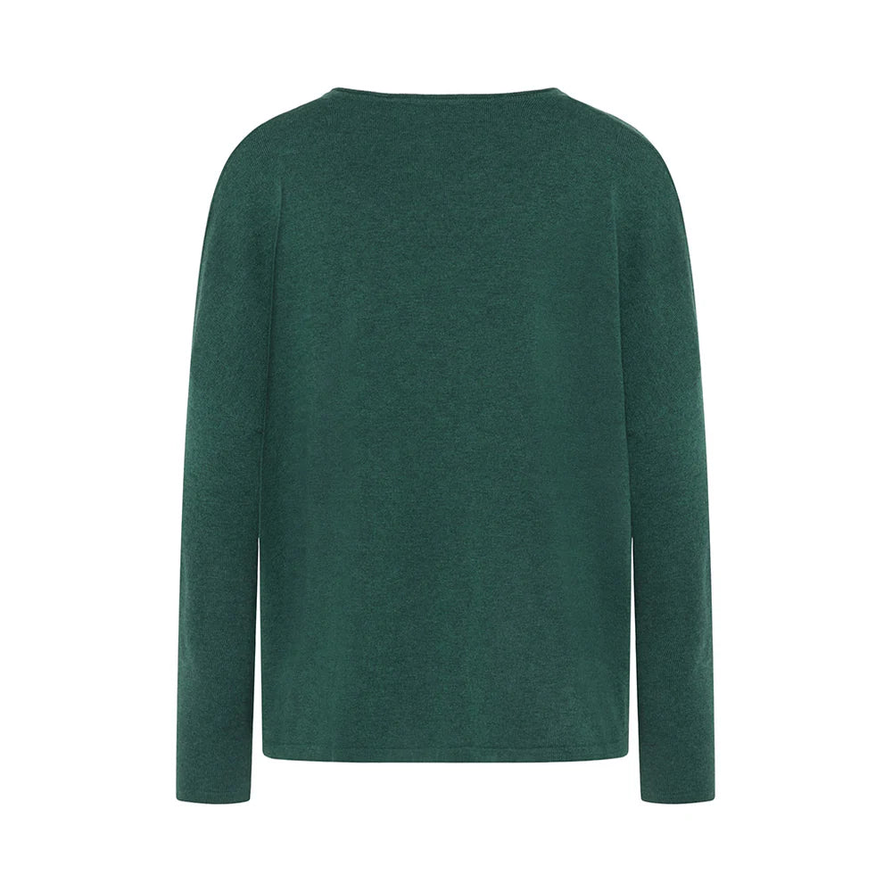 NICKLE OVERSIZE VEE KNIT