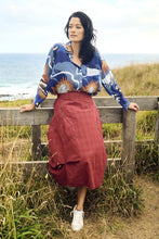 Load image into Gallery viewer, MILWAUKEE TEXTURED SKIRT - BURNT ORANGE
