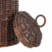 Load image into Gallery viewer, WALLI RATTAN BASKET WITH LID