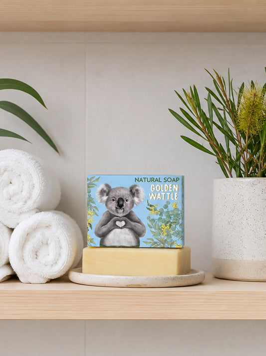 AUSTRALIAN NATURAL SOAP - GOLDEN WATTLE