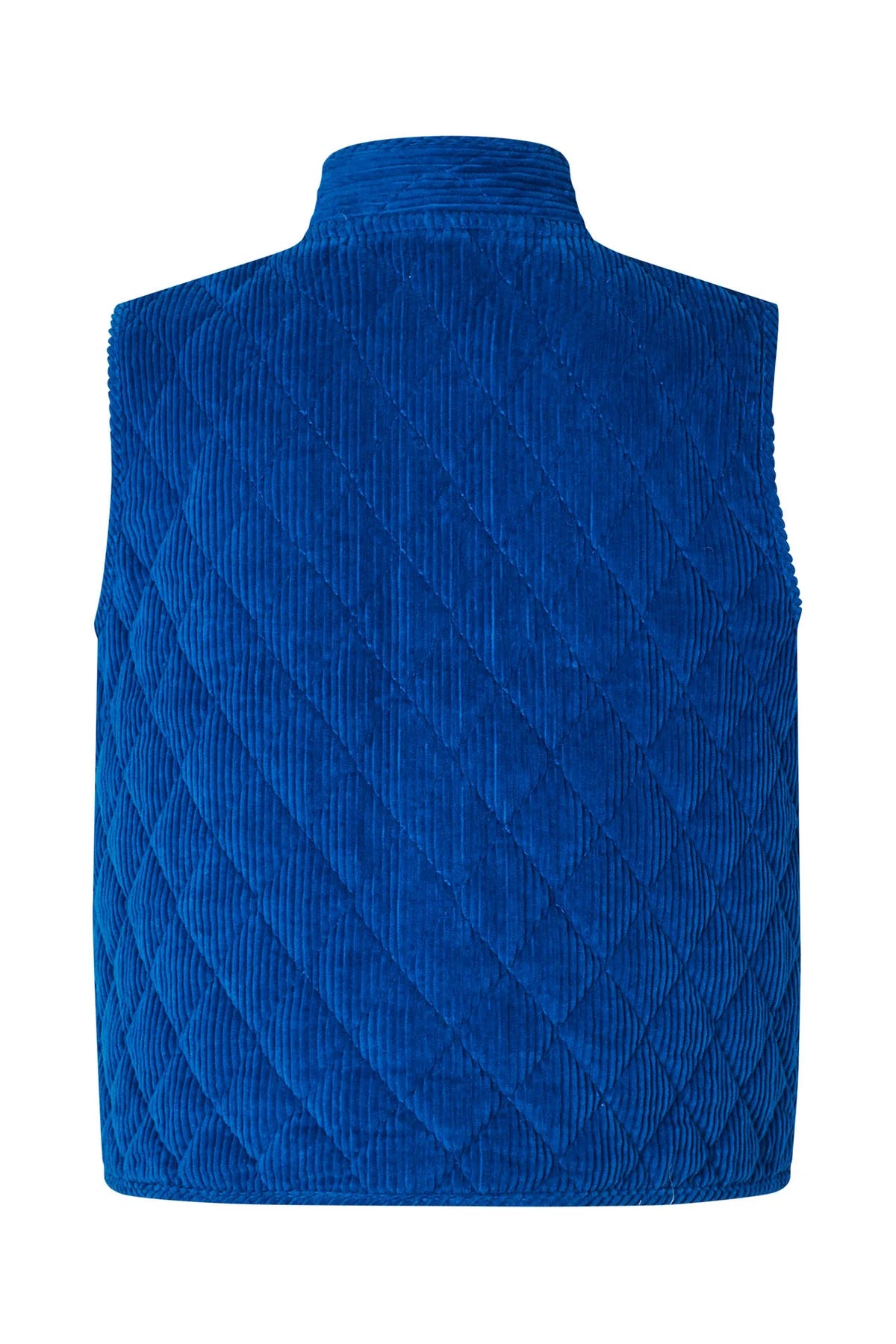 CAIRO QUILTED VEST - BLUE