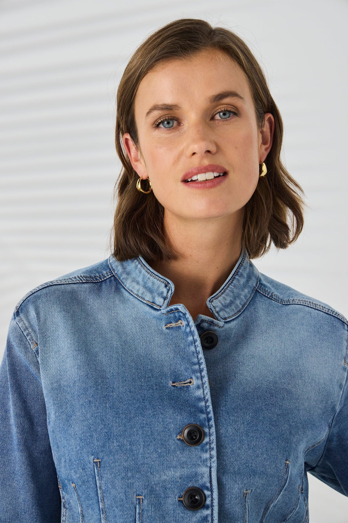 THOMPSON JACKET - AGED INDIGO