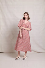 Load image into Gallery viewer, ABSOLUTE PITCH DRESS - CLAY CHECK