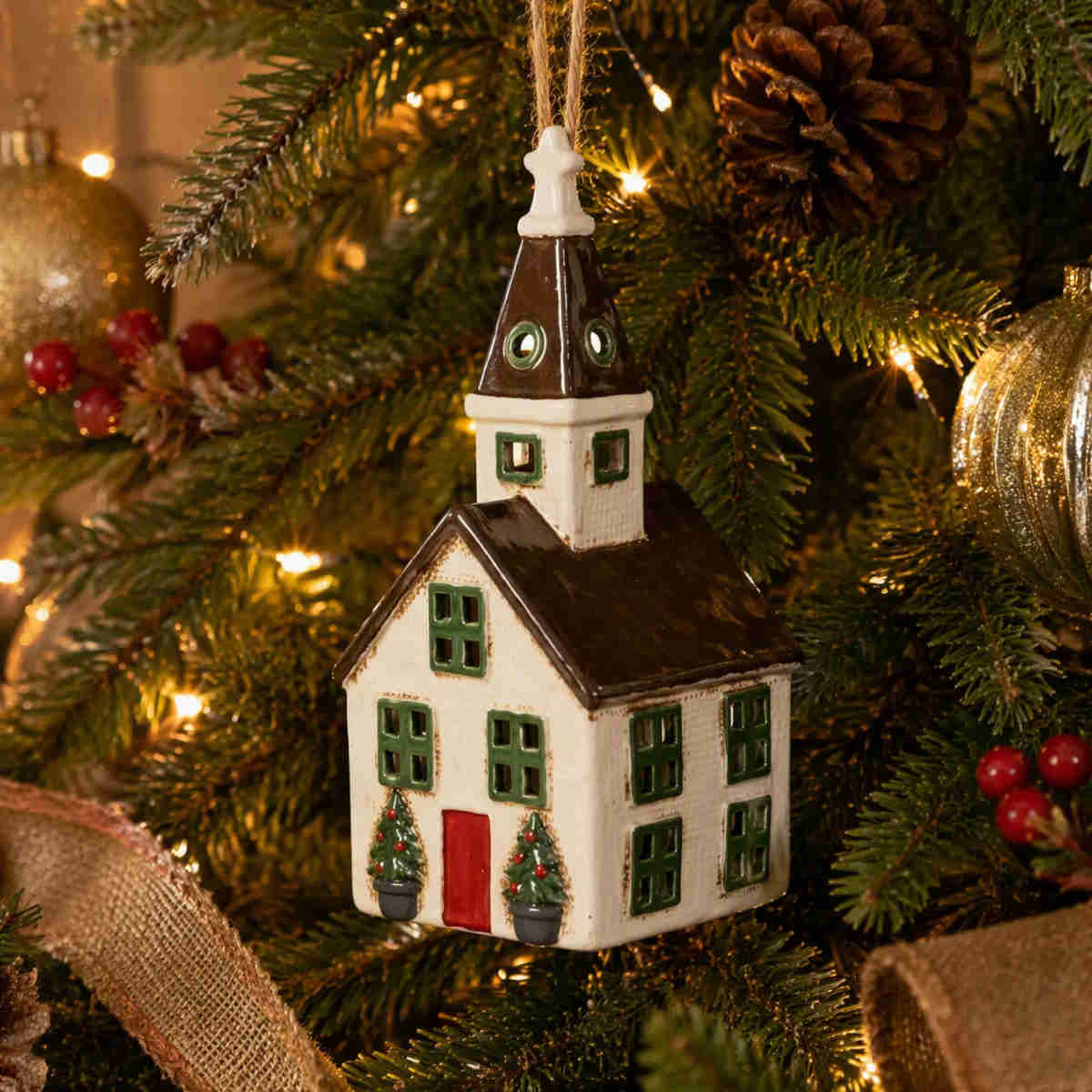 NORGARD VILLAGE CHURCH TEALIGHT
