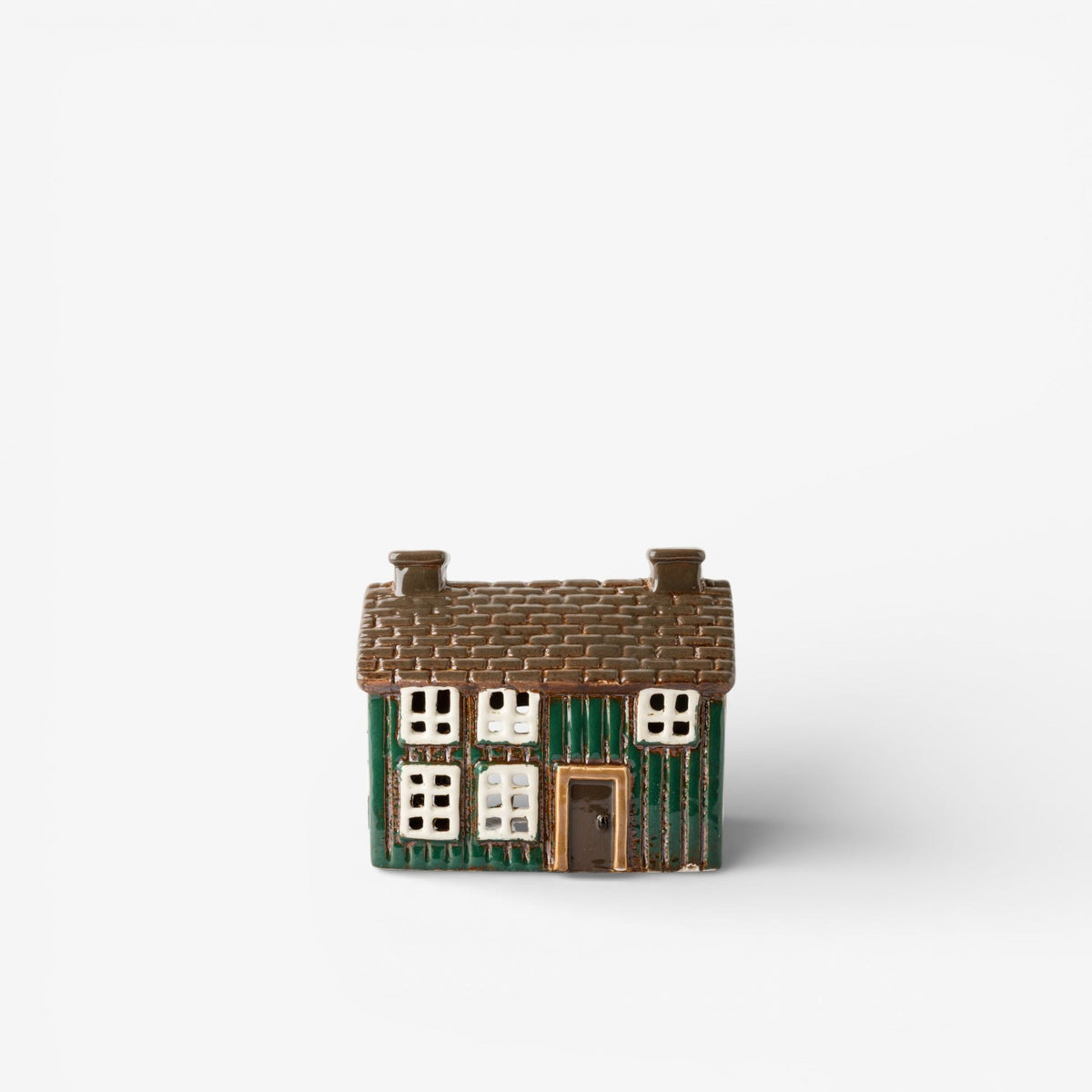 NORGARD TORP GREEN COTTAGE TEALIGHT