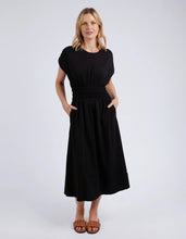 Load image into Gallery viewer, NELLE MIDI DRESS - BLACK