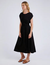 Load image into Gallery viewer, NELLE MIDI DRESS - BLACK