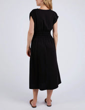 Load image into Gallery viewer, NELLE MIDI DRESS - BLACK