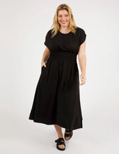 Load image into Gallery viewer, NELLE MIDI DRESS - BLACK