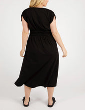 Load image into Gallery viewer, NELLE MIDI DRESS - BLACK