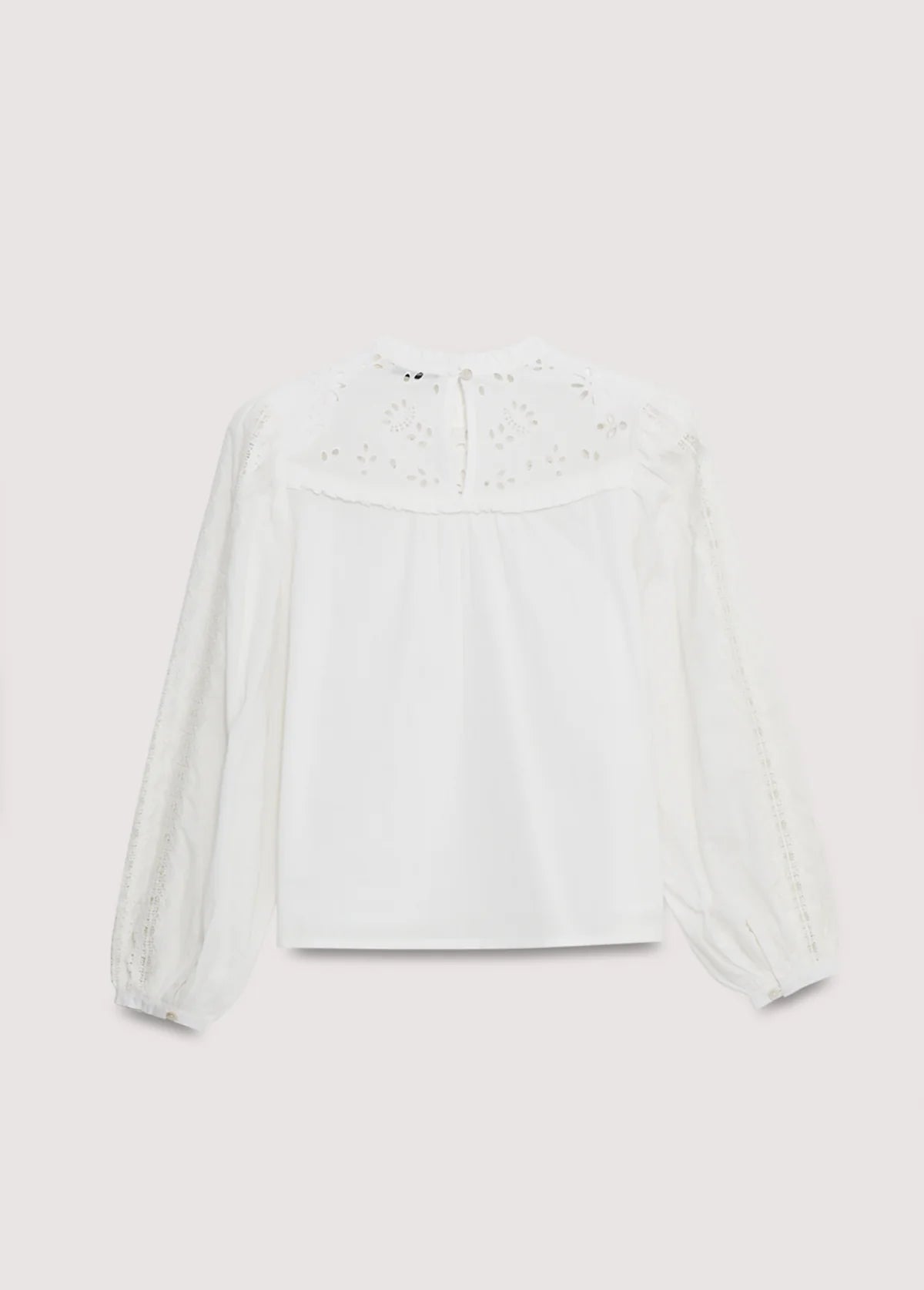 DAHLIA WOMAN BLOUSE - MOONLIGHT WHITE