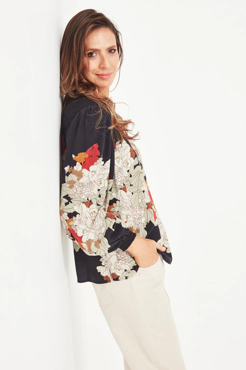 BOUQUET TOP - PRINT