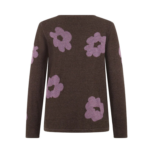 BLISS ECO BLOOM CREW - BROWN
