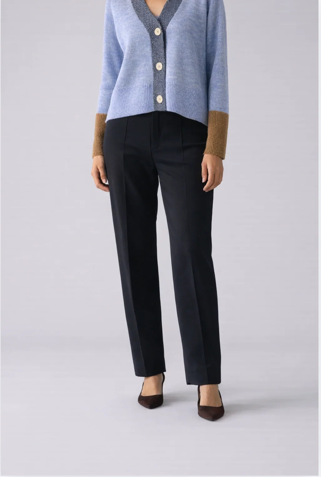 SOFT CINCH TROUSER - BLACK