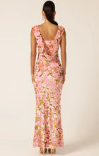 Load image into Gallery viewer, HEAVENLY HEIGHTS MAXI DRESS PINK GOLD